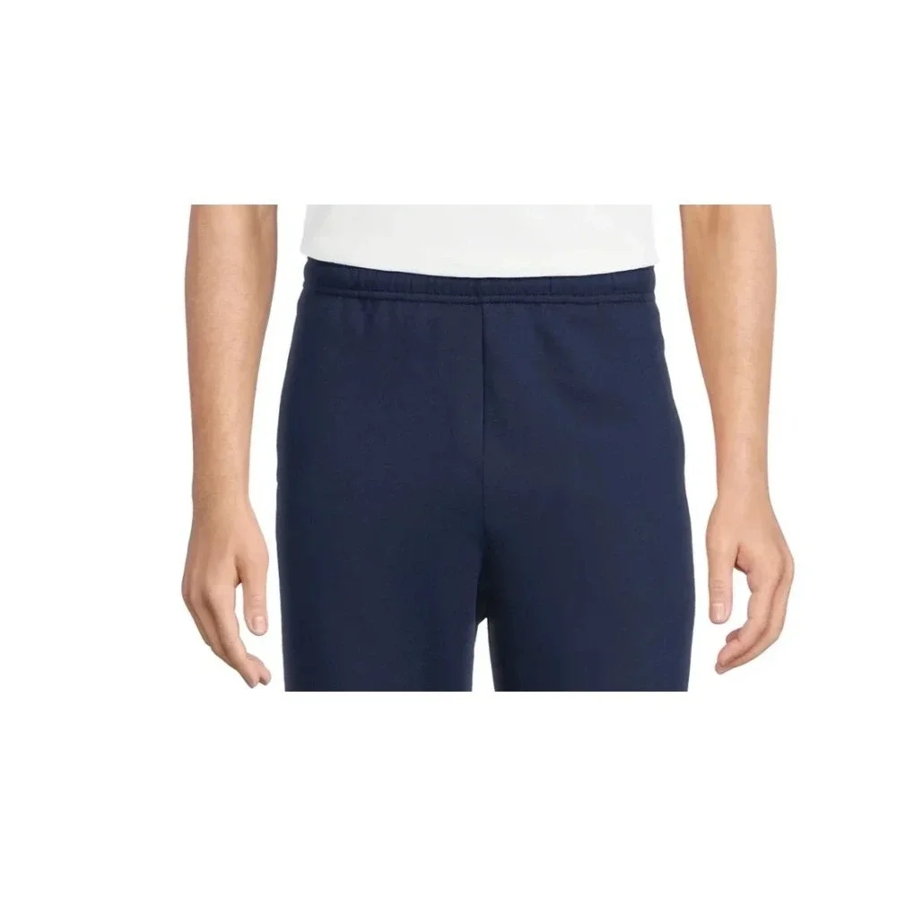 Athletic Works Mens Fleece Elastic Bottom Pull On Sweatpants Blue Size M (32-34)